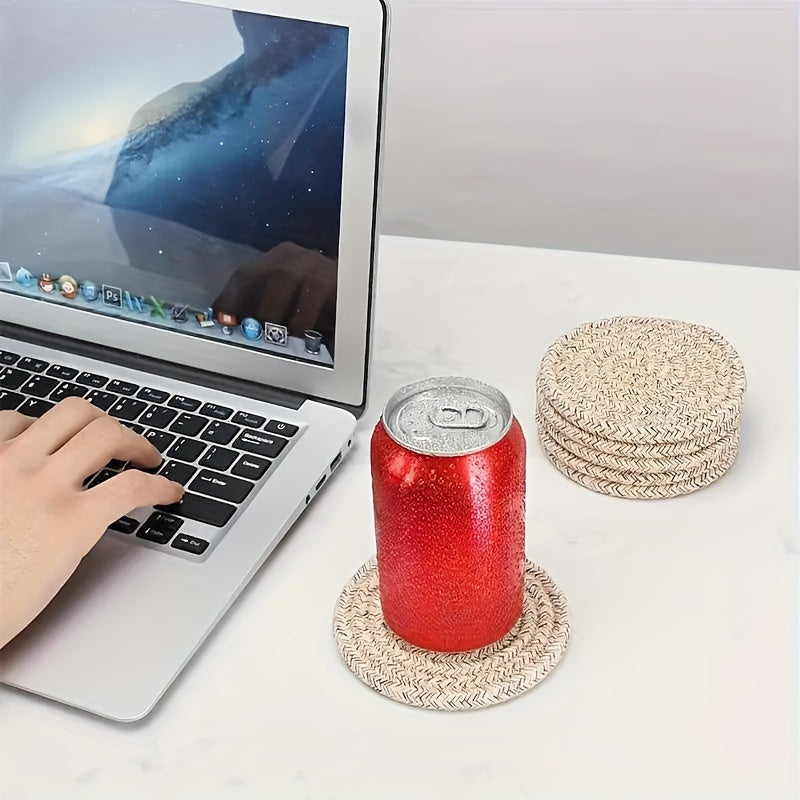 Minimalistisches Untersetzer-Set mit Halter für stilvolle Ordnung