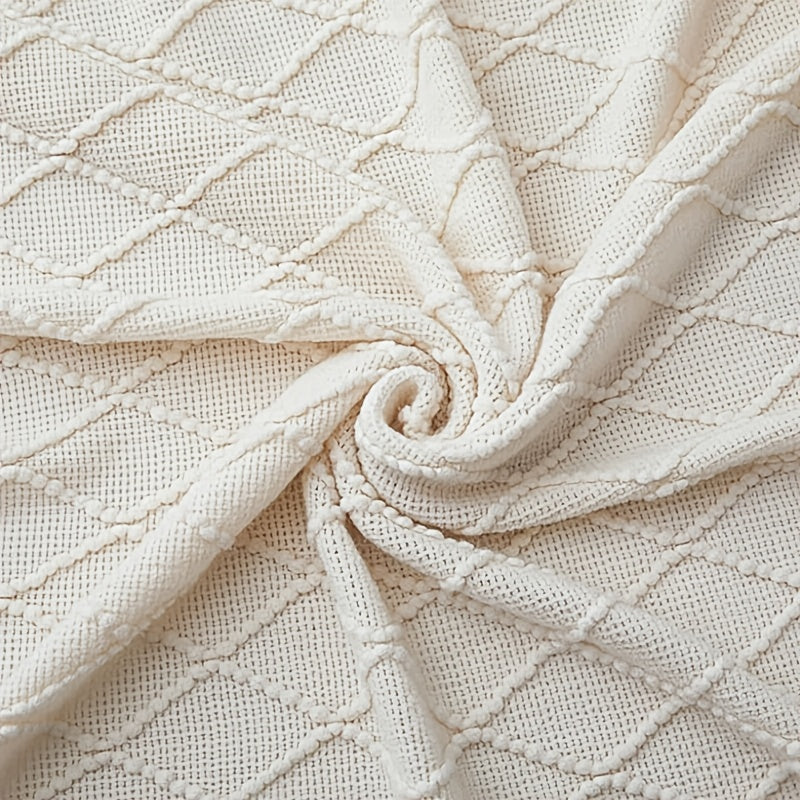 Wohndecke im Vintage-Stil – Mit Fransen & für alle Jahreszeiten geeignet