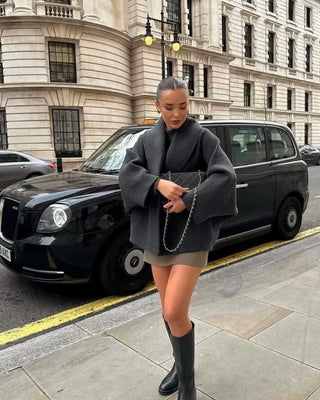 Janice Fashionable Oversized Trench Coat