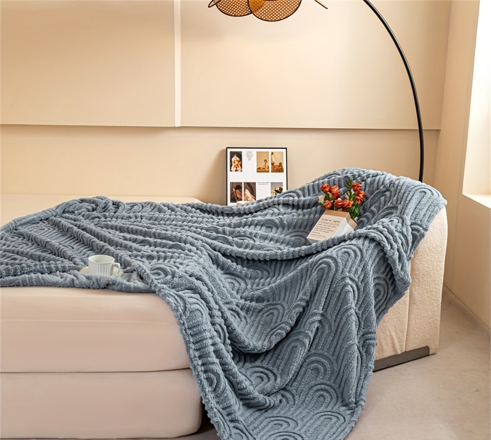 Leichte Wohndecke im Vintage-Stil – Für Sofa & Schlafzimmer