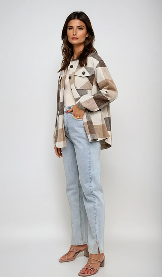 Tila | Flannel Jacket