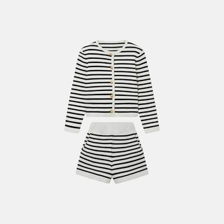 Solange Striped Two Piece Set