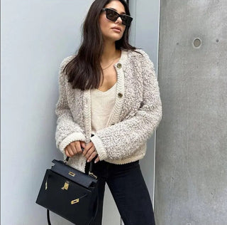 Angela Teddy Cardigan