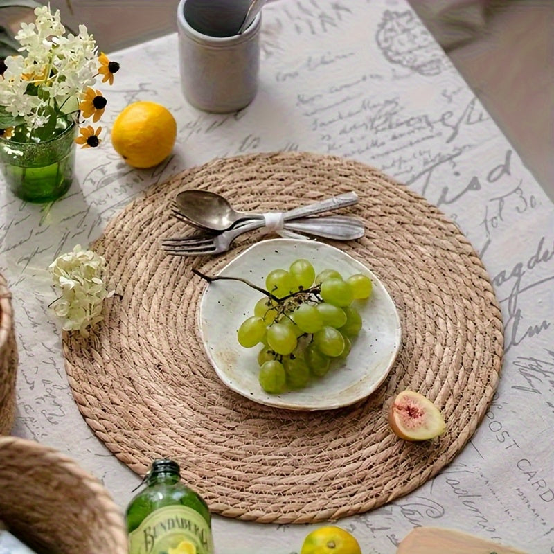 Vintage Platzset im rustikalen Stil für jede Tafel