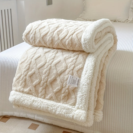Wohndecke im modernen Stil – Beidseitig weich & für jede Jahreszeit geeignet