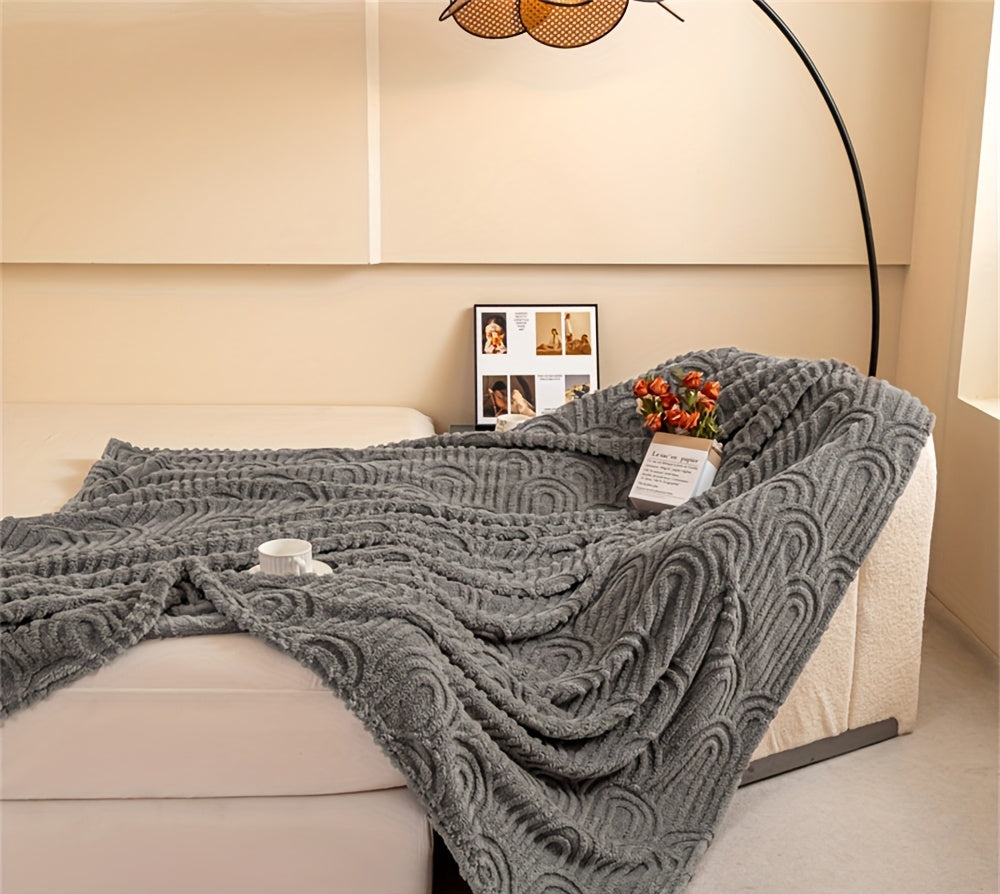 Leichte Wohndecke im Vintage-Stil – Für Sofa & Schlafzimmer