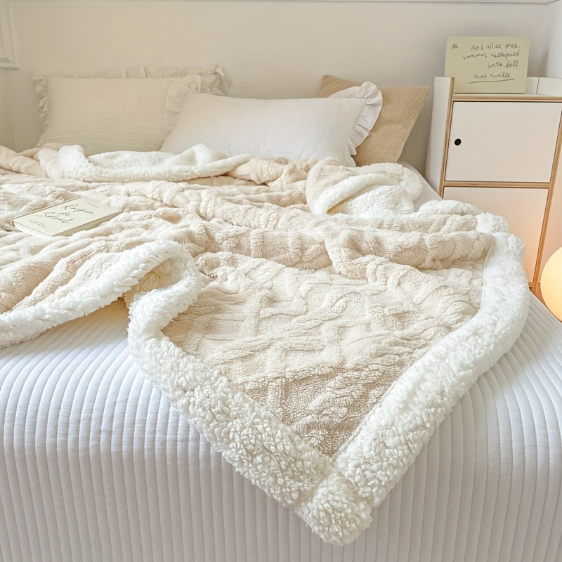 Wohndecke im modernen Stil – Beidseitig weich & für jede Jahreszeit geeignet