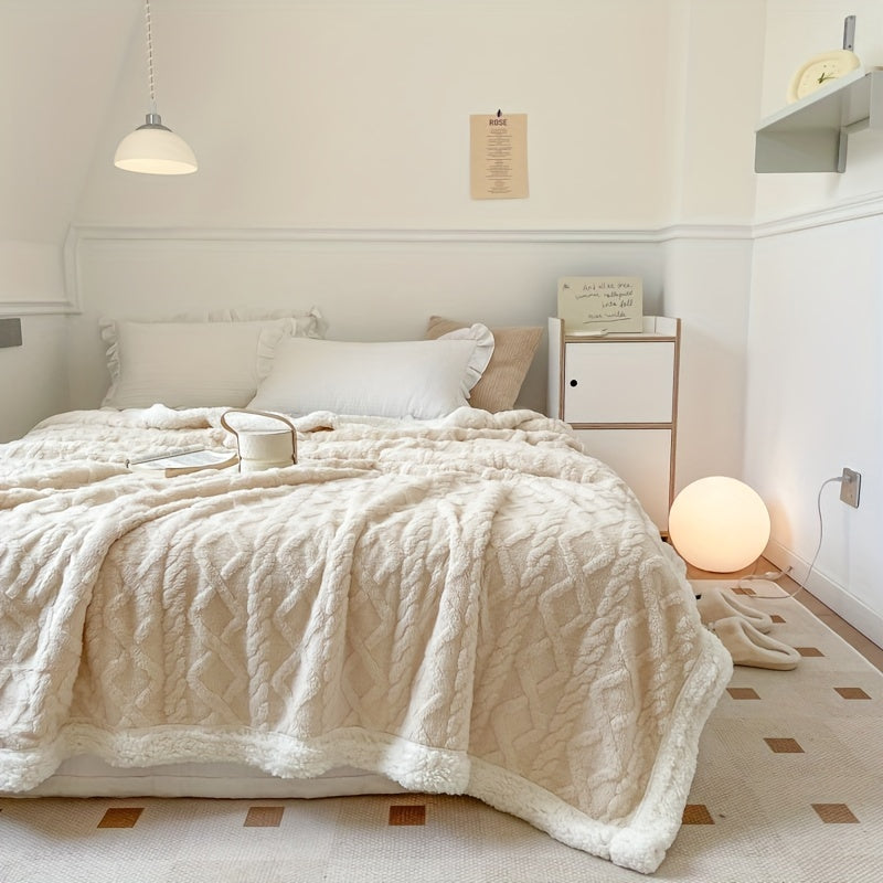 Wohndecke im modernen Stil – Beidseitig weich & für jede Jahreszeit geeignet