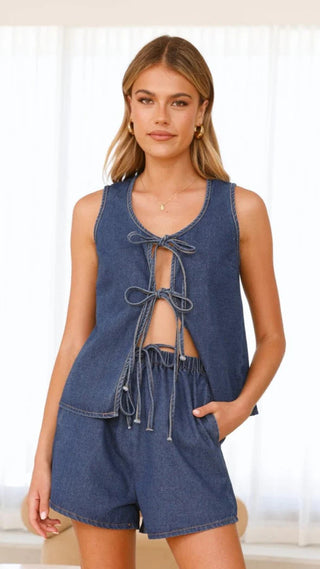 Demi Denim Set