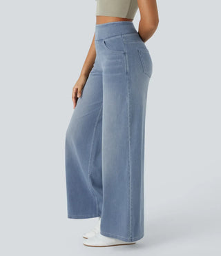 Kate Stretchy Wide Leg Pants
